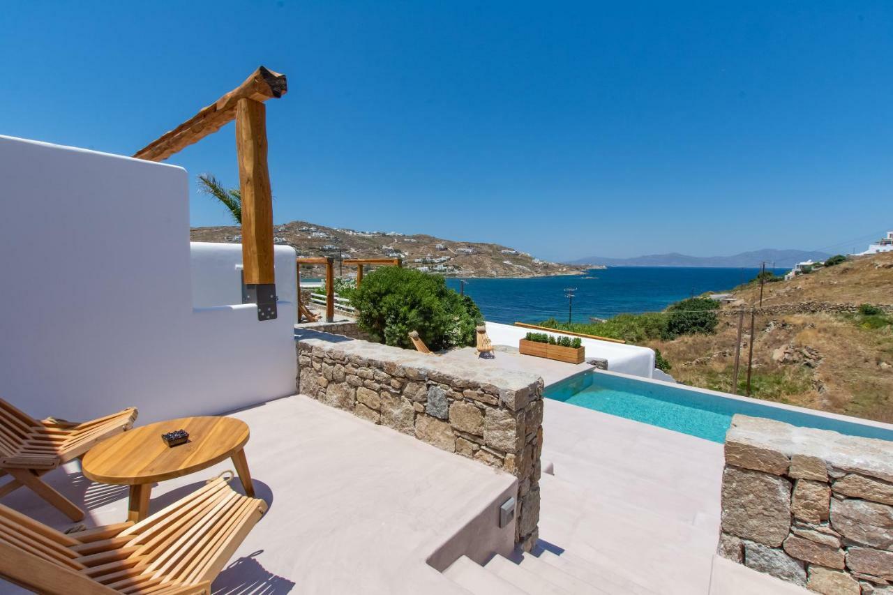 Отель Aelia Mykonos Орнос Экстерьер фото