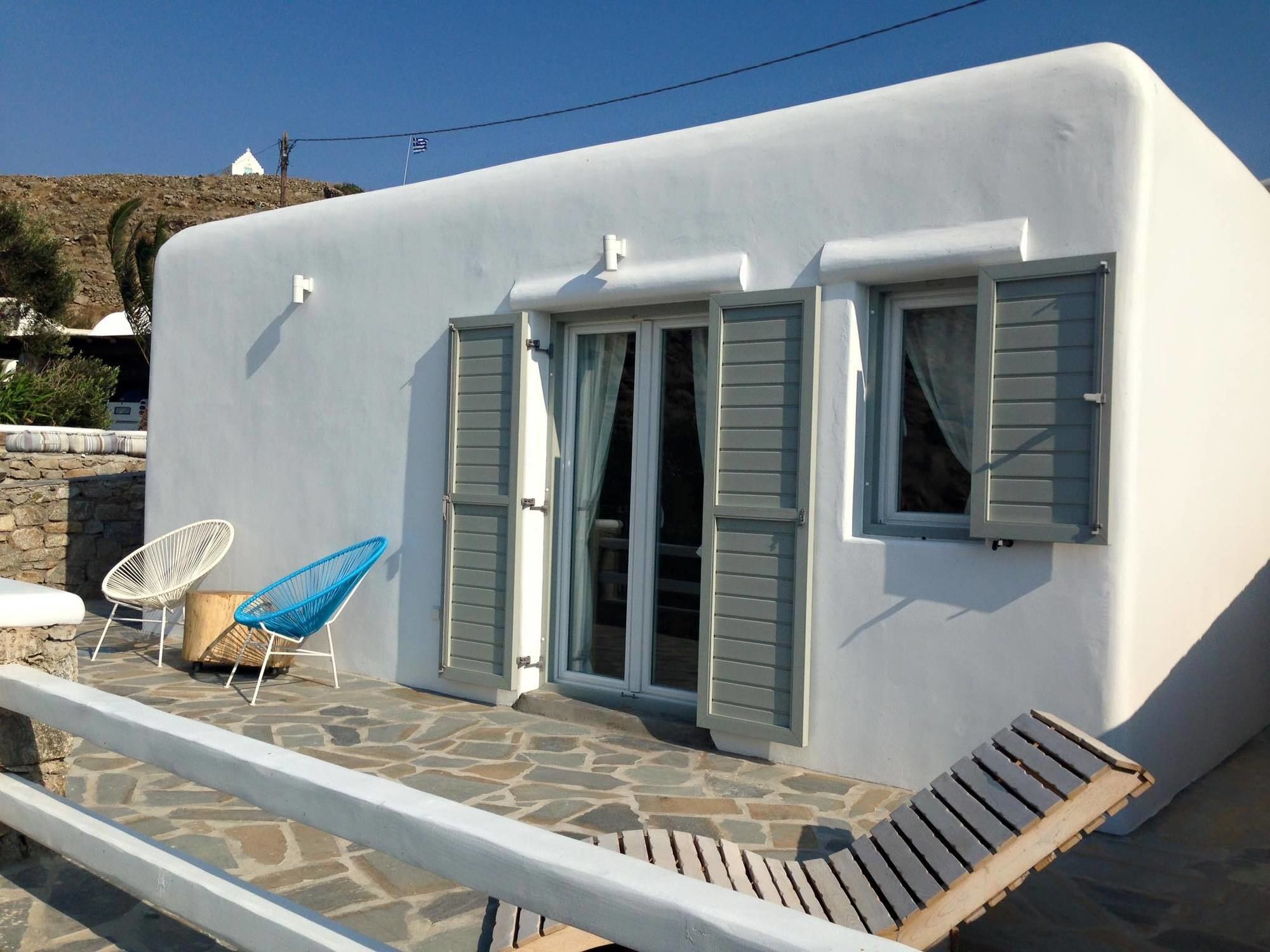 Отель Aelia Mykonos Орнос Экстерьер фото