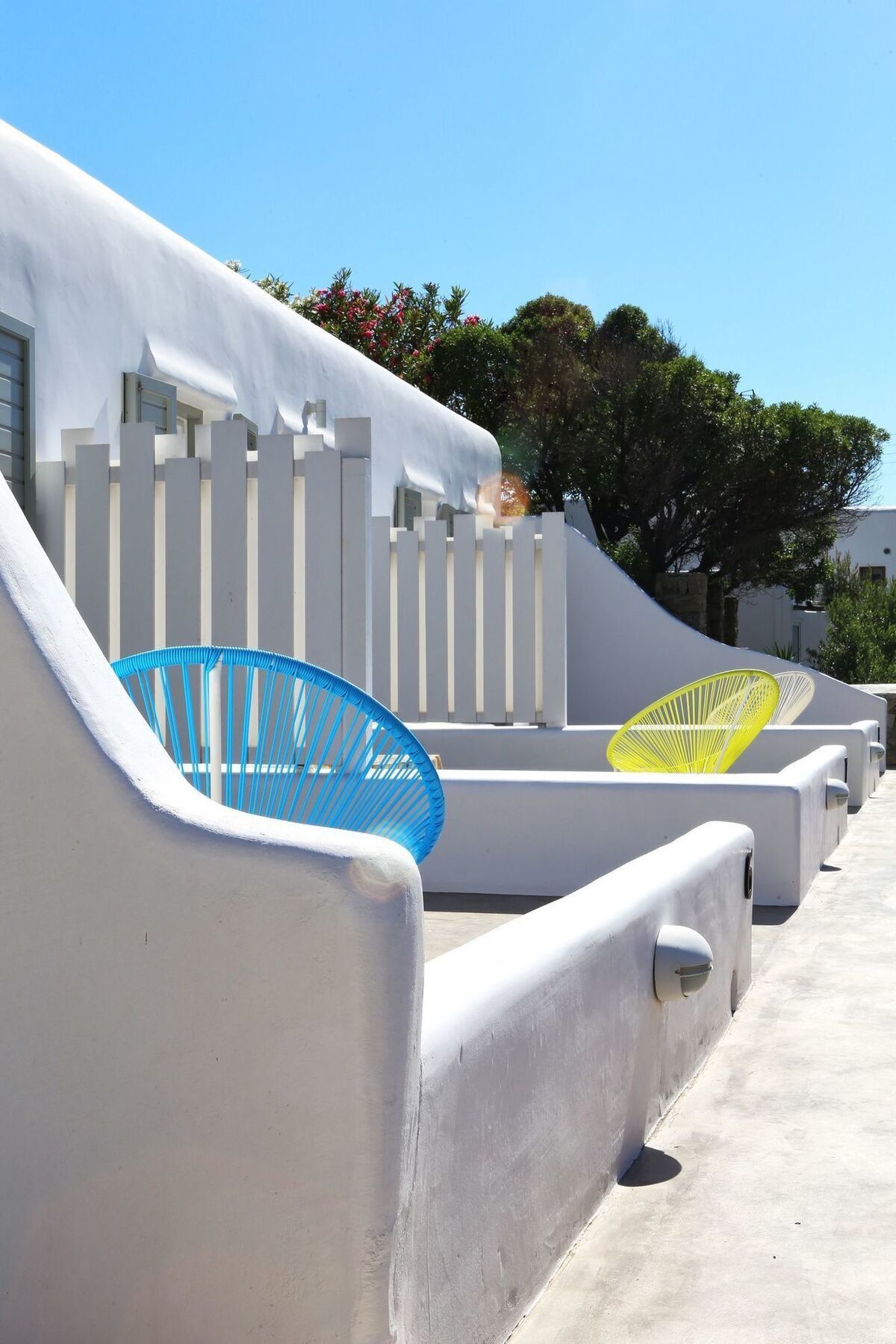 Отель Aelia Mykonos Орнос Экстерьер фото